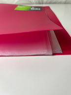 Rožinis segtuvas su įmautėmis dokumentams