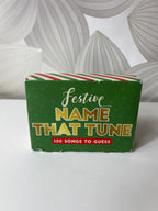 Stalo žaidimas „Festive Name That Tune“ žaidimas
