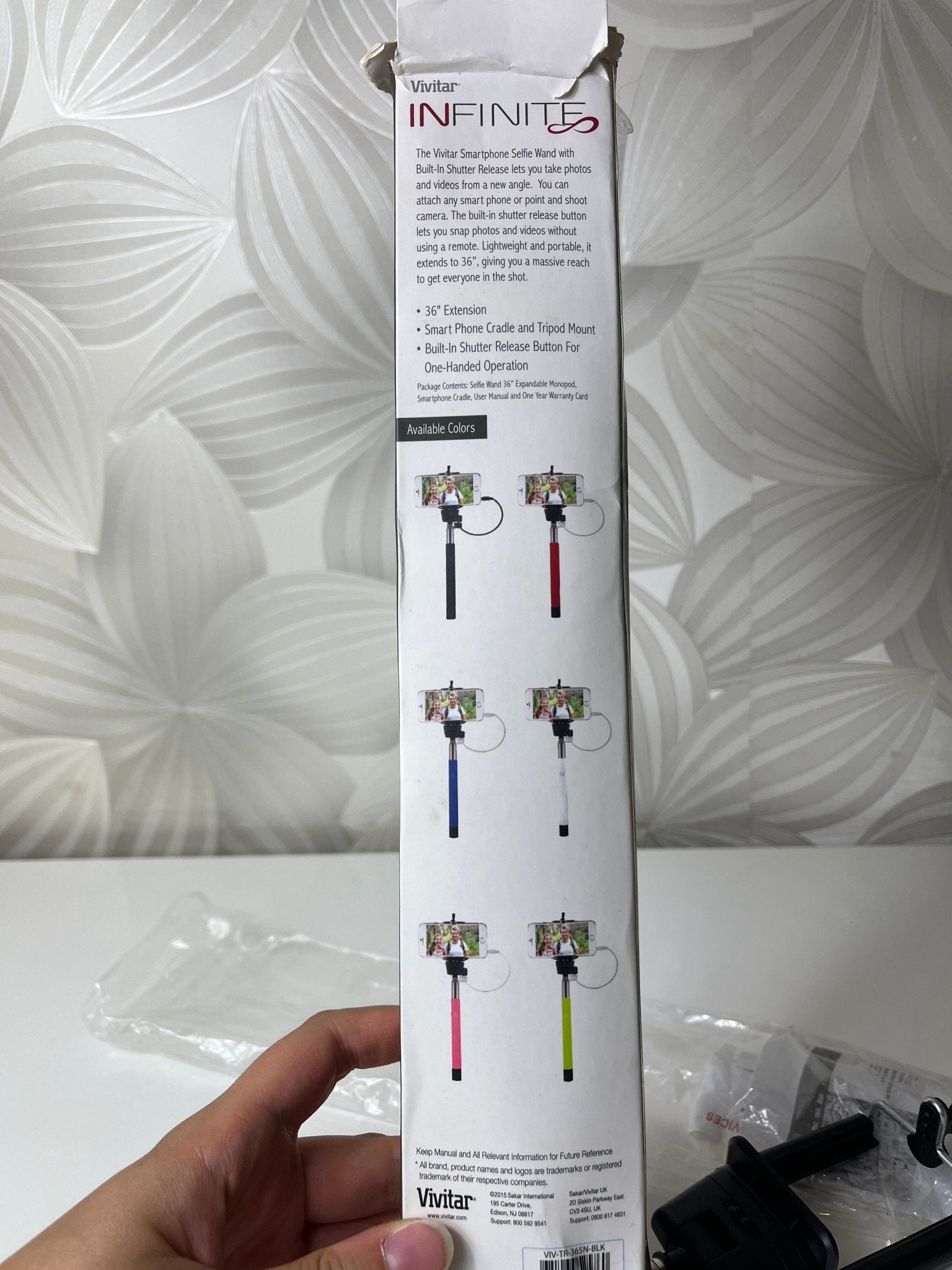 Asmenukių lazda „Vivitar“ (selfie stick) - Daiktų atokvėpis