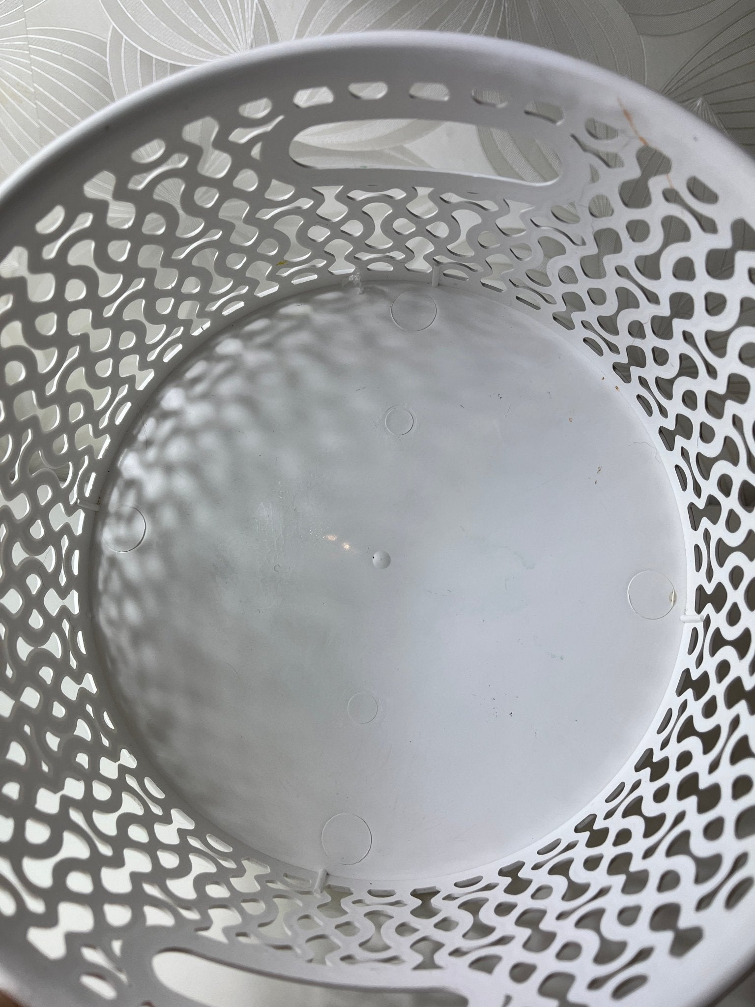 Baltas daiktų laikymo krepšelis - Daiktų atokvėpis