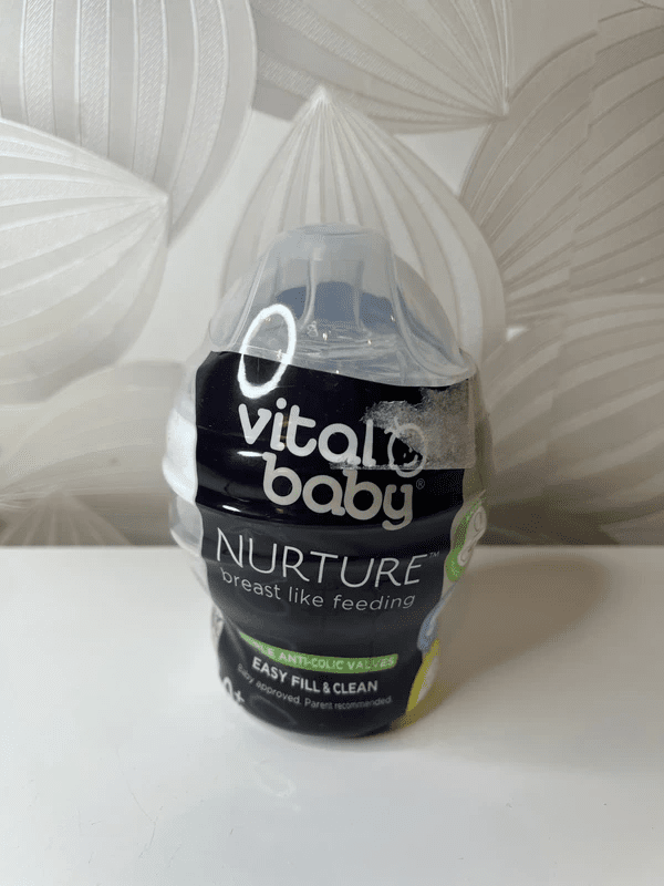 Buteliukas „Vital Baby Nurture“ (su antikolikine sistema) - Daiktų atokvėpis