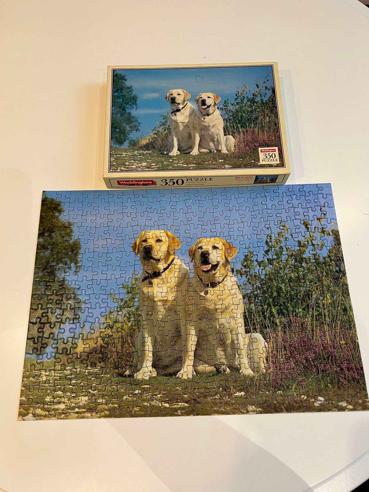 Dėlionė su labradorais - Daiktų atokvėpis