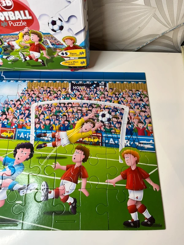 Dėlionė vaikams „3D Football“ - Daiktų atokvėpis