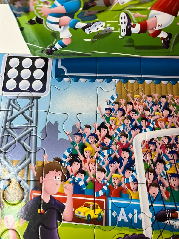 Dėlionė vaikams „3D Football“ - Daiktų atokvėpis