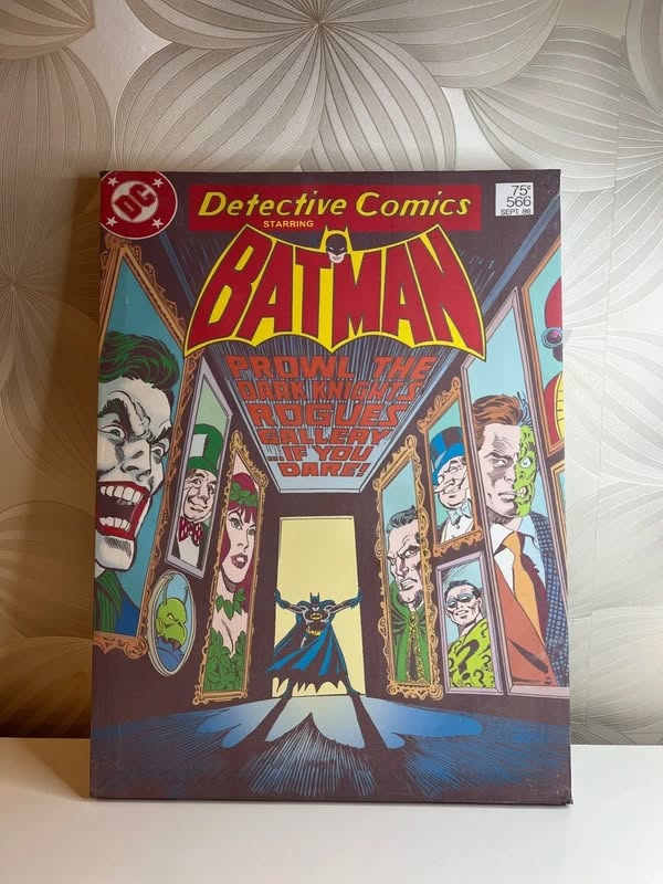 Drobės paveikslas „Batman: Detective Comics“ - Daiktų atokvėpis