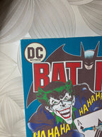 Drobės paveikslas „Batman: Joker's Back In Town“ - Daiktų atokvėpis