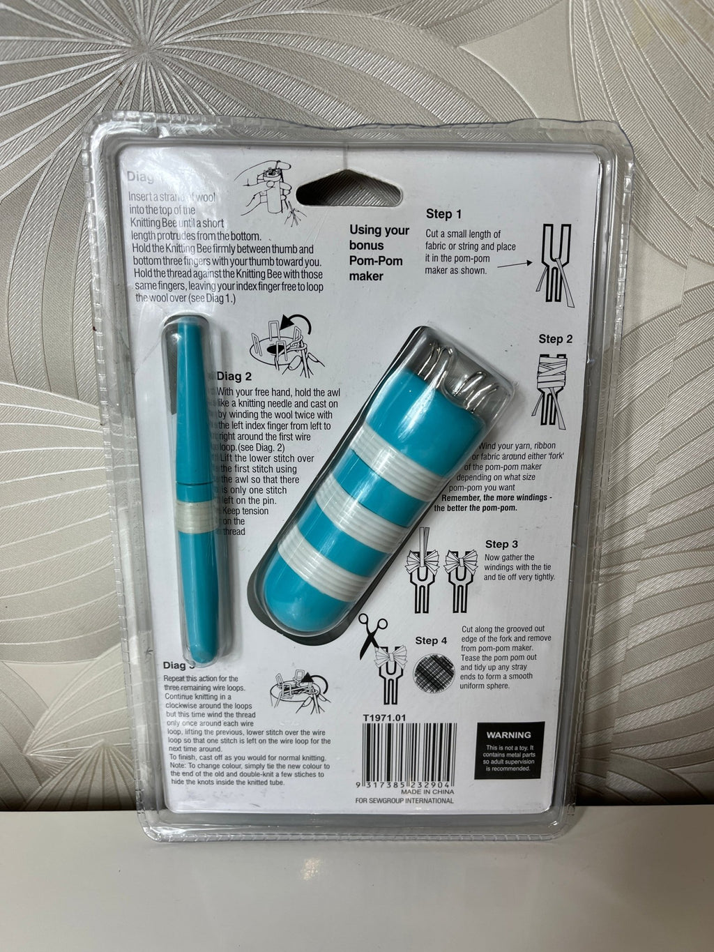 „French Knitting Bee“ mezgimo rinkinys - Daiktų atokvėpis