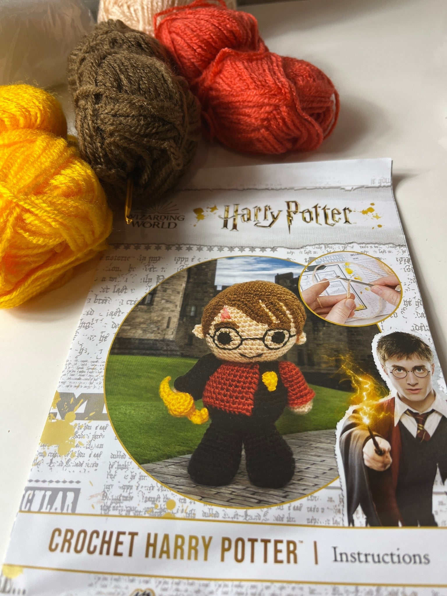 „Harry Potter“ amigurumi nėrimo rinkinys - Daiktų atokvėpis