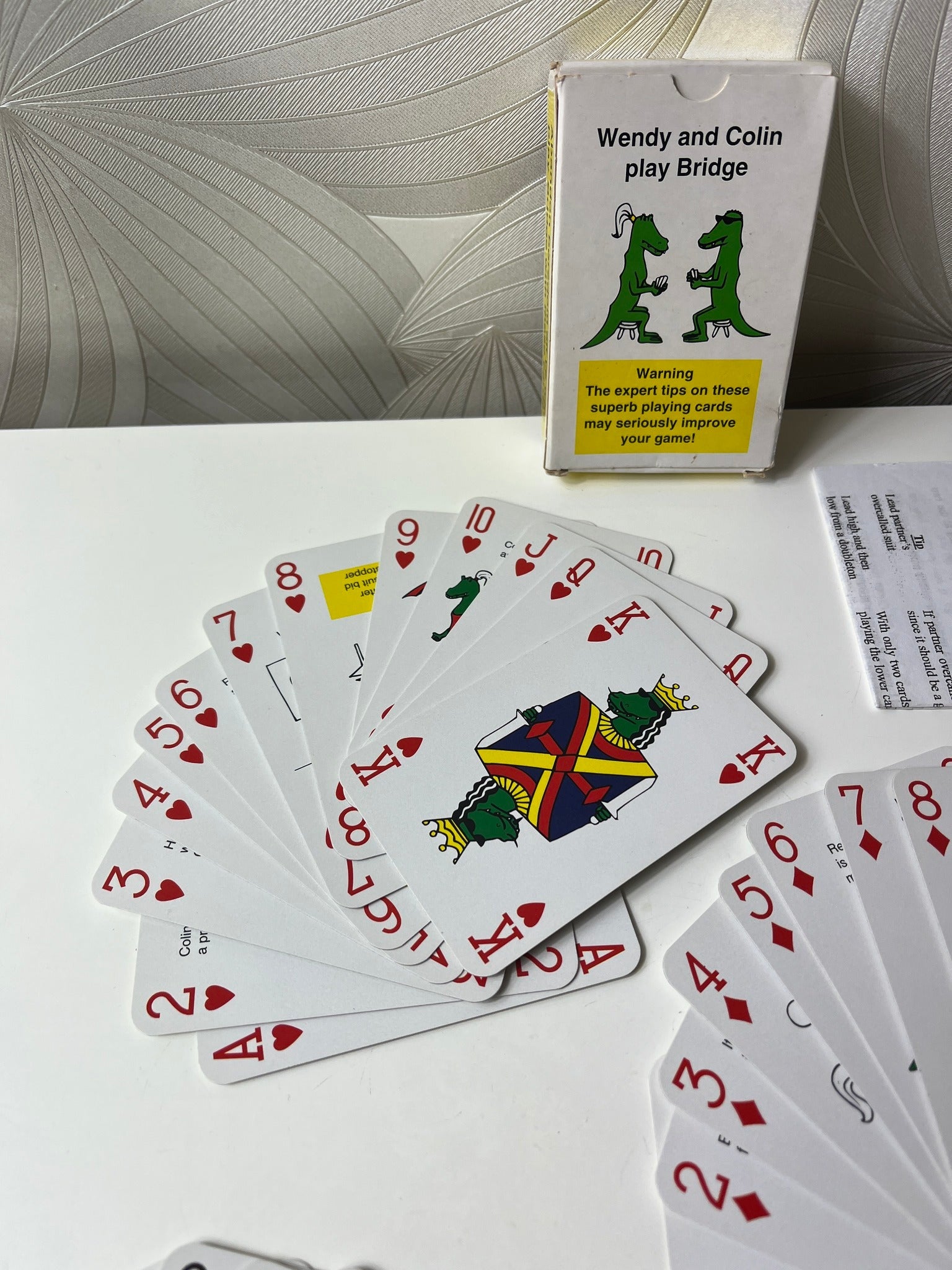 Kortos „Wendy and Collin play Bridge“ - Daiktų atokvėpis