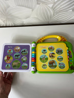 Lavinamasis žaislas - mokomoji knyga vaikui „LeapFrog 100 Animals Book“ - Daiktų atokvėpis