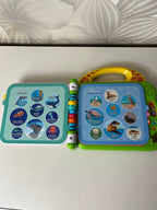 Lavinamasis žaislas - mokomoji knyga vaikui „LeapFrog 100 Animals Book“ - Daiktų atokvėpis