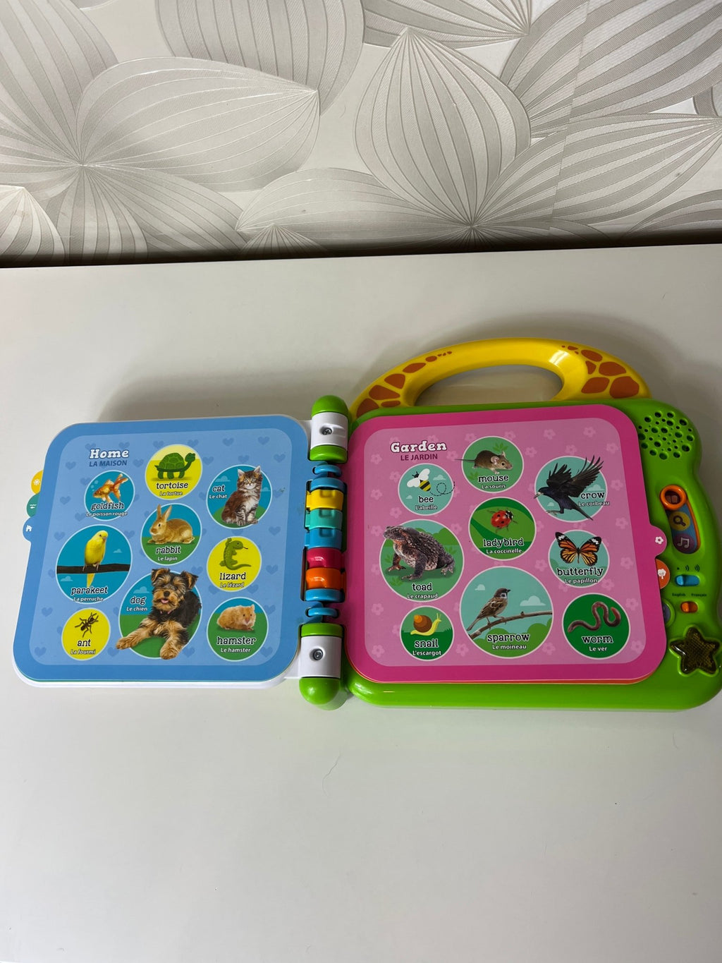 Lavinamasis žaislas - mokomoji knyga vaikui „LeapFrog 100 Animals Book“ - Daiktų atokvėpis