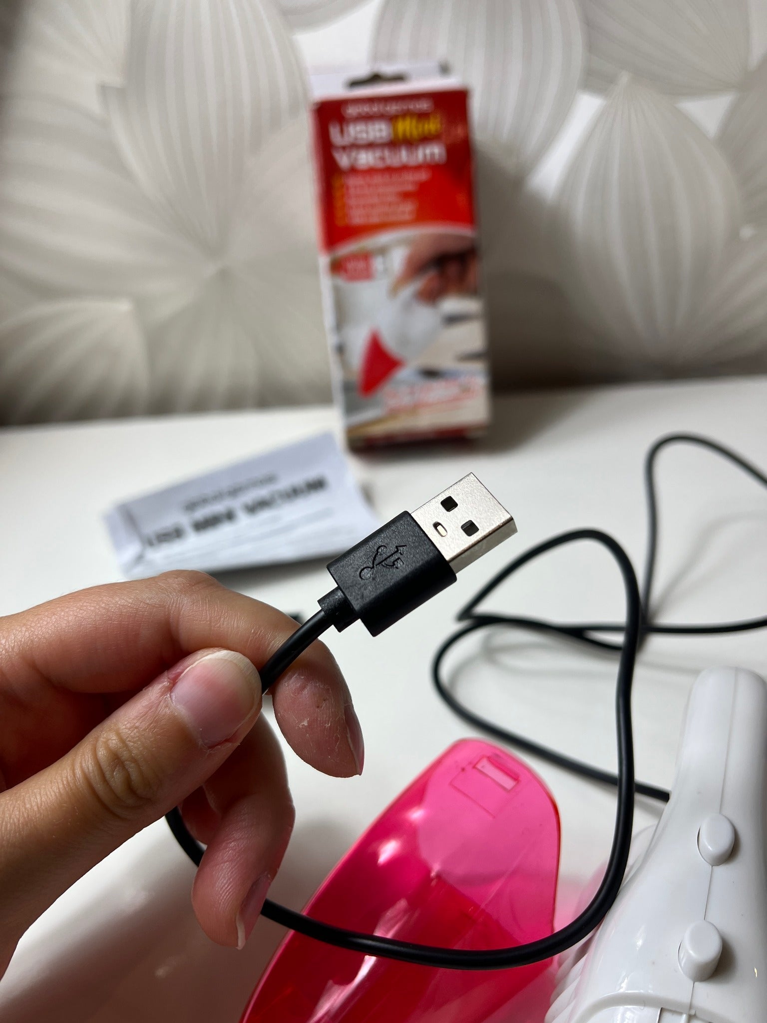 Mini USB siurbliukas - Daiktų atokvėpis