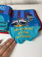 Minkšta knygelė „Peek - a - Boo Forest“ (Lamaze) - Daiktų atokvėpis