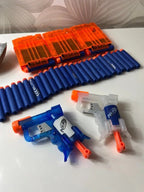 „Nerf Jolt“ pistoletų, šovinių ir priedų rinkinys - Daiktų atokvėpis