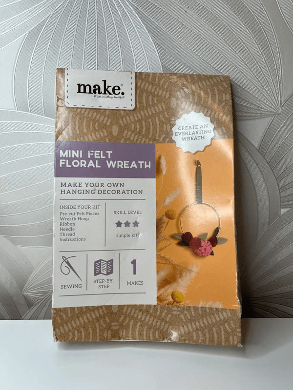 „Pasigaminkite mini gėlių vainiką“ rinkinys - Daiktų atokvėpis