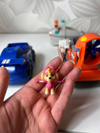 „Paw Patrol“ mašinų komplektas (3 vnt.) ir figūrėlė - Daiktų atokvėpis