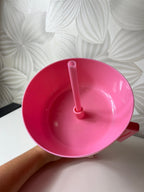 Plastikinis puodelis gėrimams ir užkandžiams - Daiktų atokvėpis