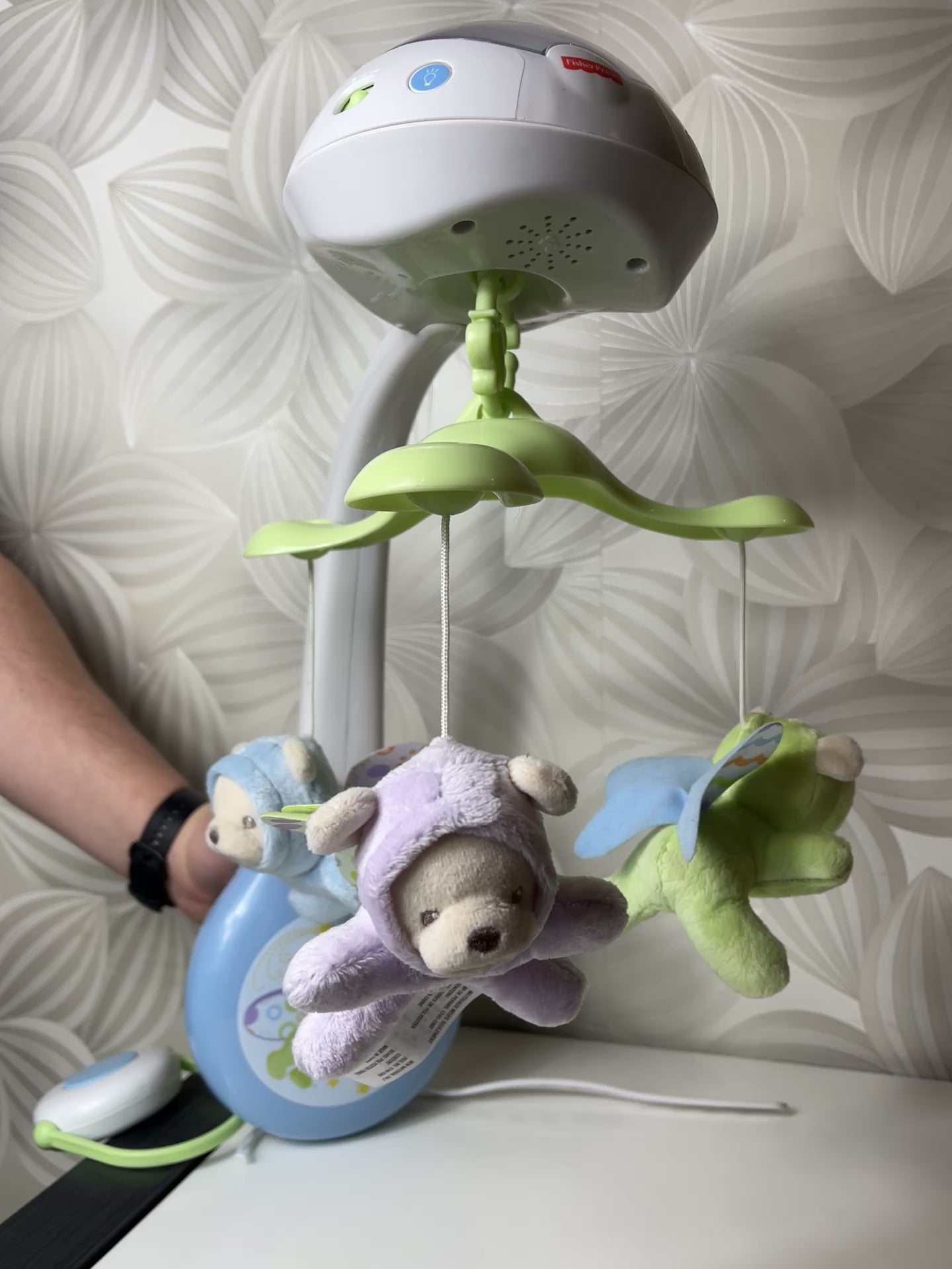 „FISHER-PRICE“ muzikinė karuselė 3in1 „Butterfly Dreams“