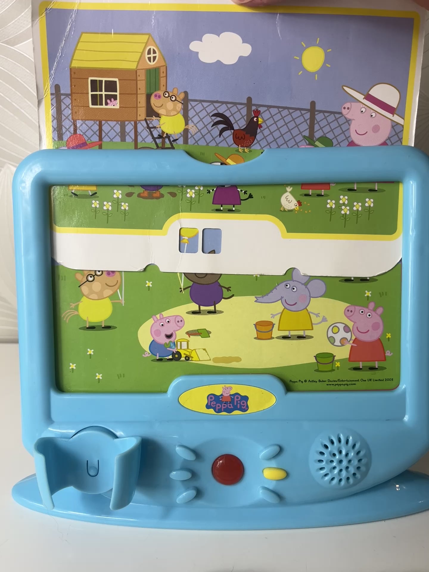 Interaktyvus Peppa Pig žaidimas su kortelėmis