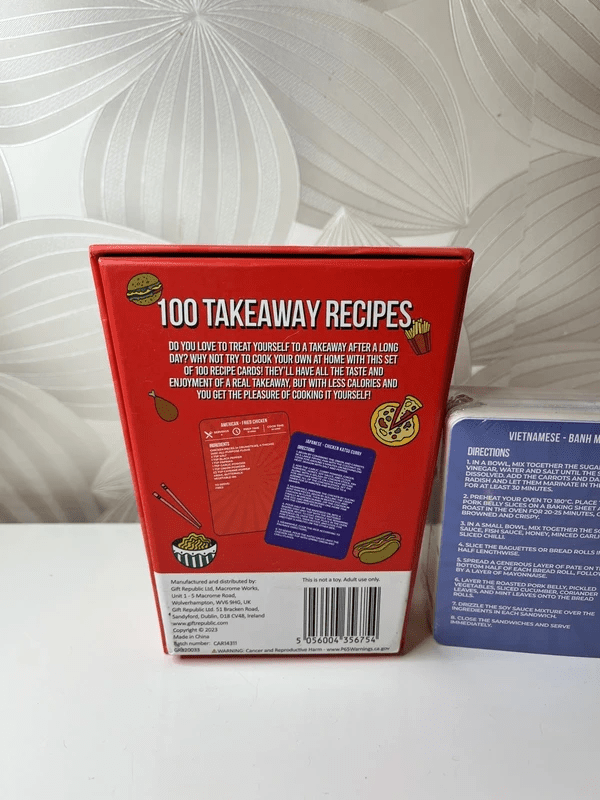Receptų rinkinys „100 Takeaway Recipes“ - Daiktų atokvėpis