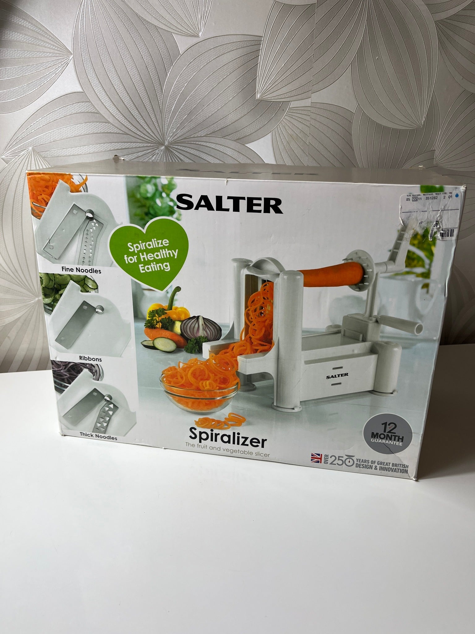 „Salter Spiralizer“ daržovių smulkinimo tarka (spiralizatorius) - Daiktų atokvėpis