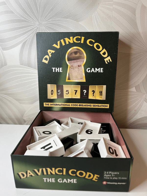 Stalo žaidimas „Da Vinci Code: The Game“ - Daiktų atokvėpis