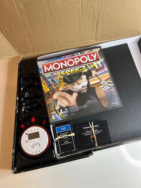 Stalo žaidimas „Monopoly Speed“ - Daiktų atokvėpis