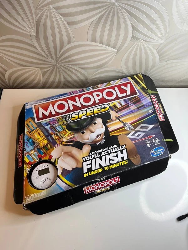 Stalo žaidimas „Monopoly Speed“ - Daiktų atokvėpis