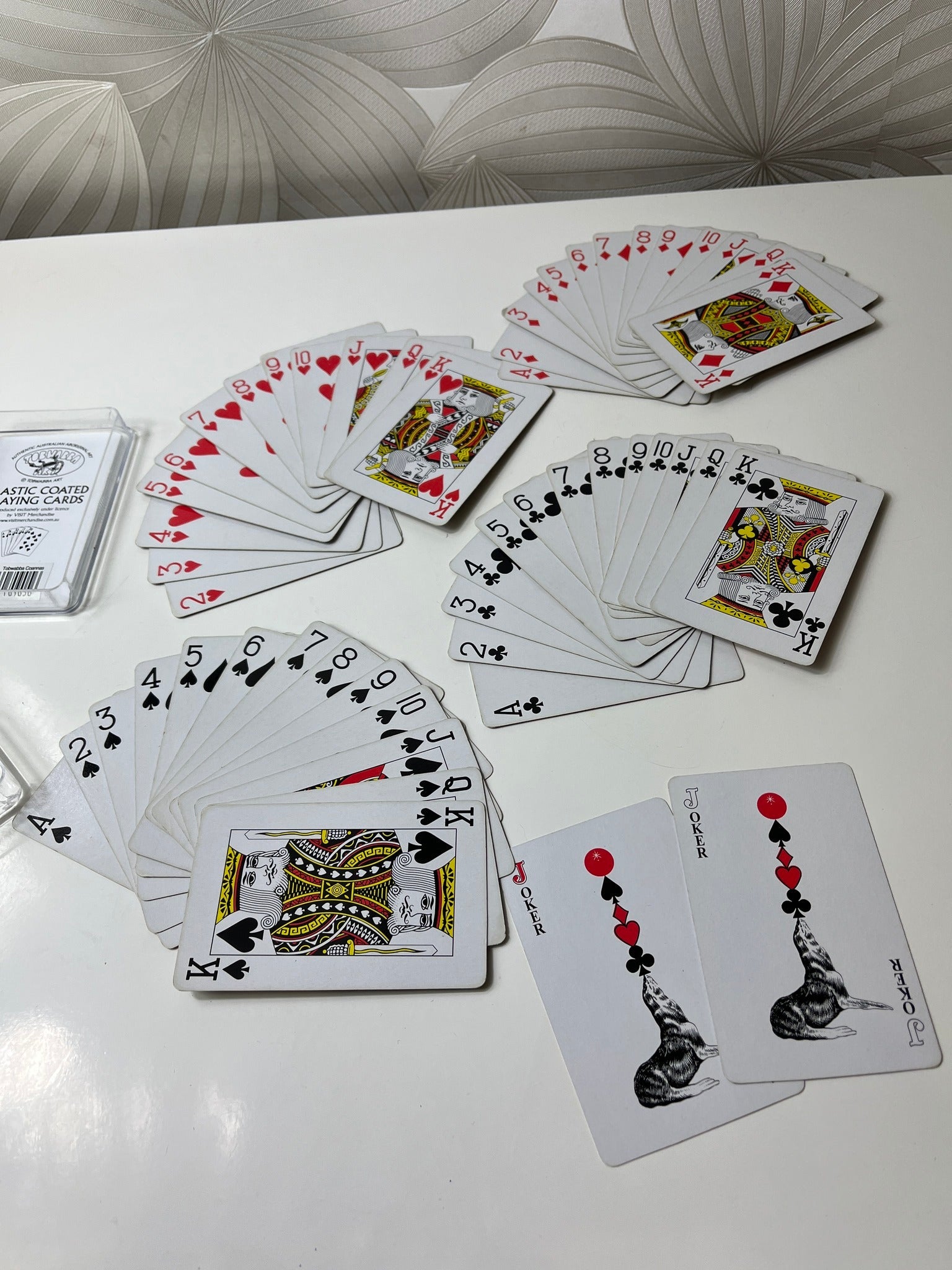 Standartinės žaidimų kortos - Daiktų atokvėpis