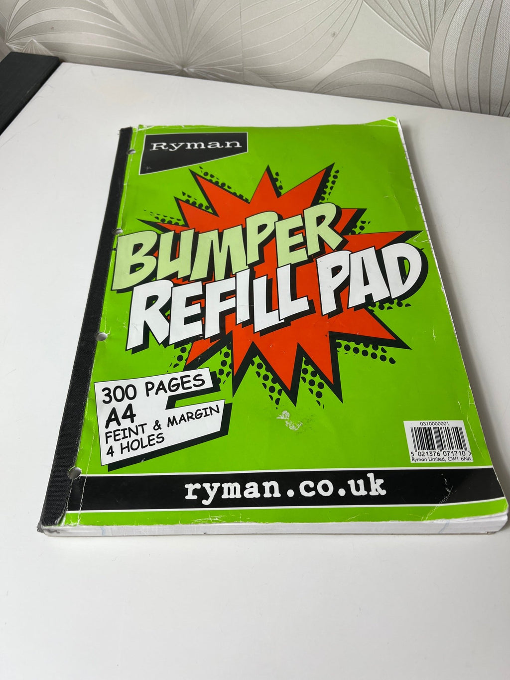 Storas užrašų bloknotas „Bumper Refill Pad“ - Daiktų atokvėpis