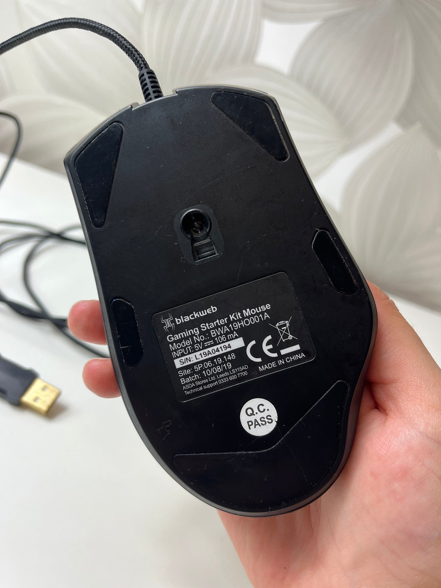 USB kompiuterinė pelė žaidimams - Daiktų atokvėpis