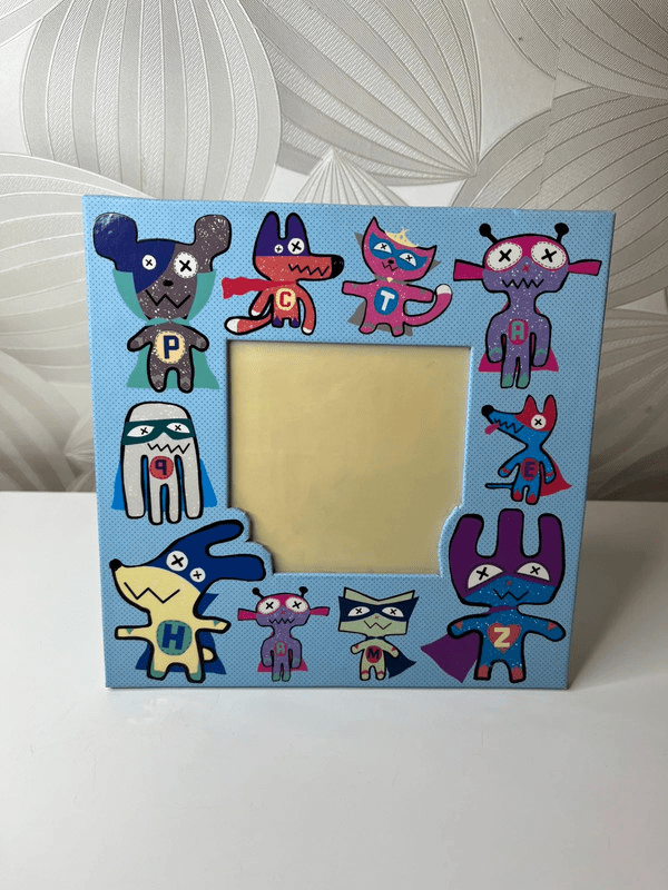 Vaikiškas rėmelis su monstriukais - Daiktų atokvėpis