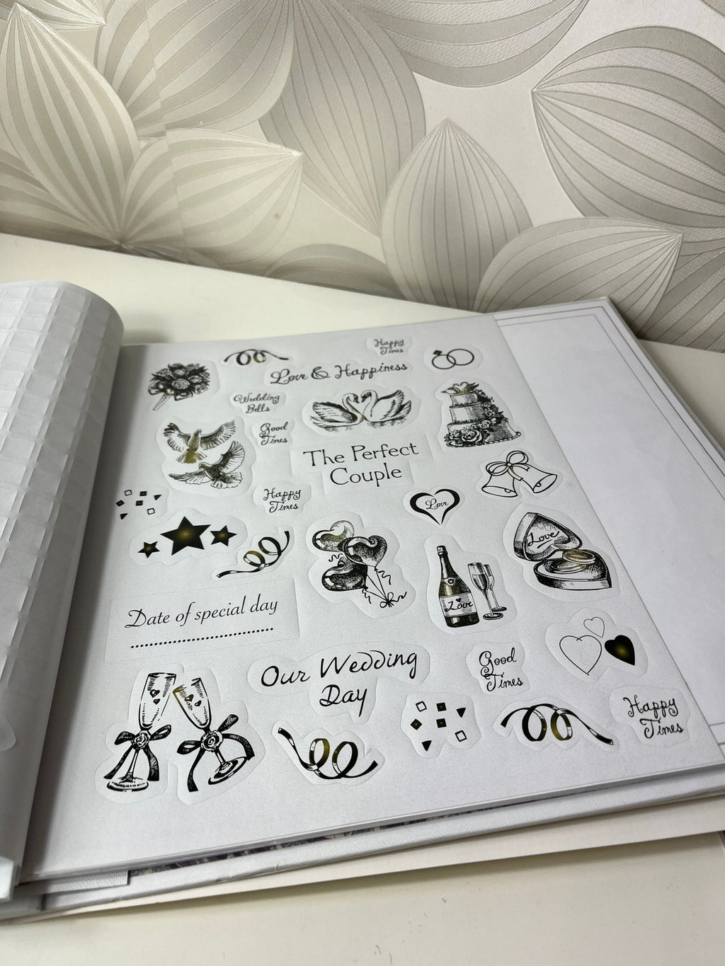 Vestuvių albumas „My Wedding Memories“ - Daiktų atokvėpis