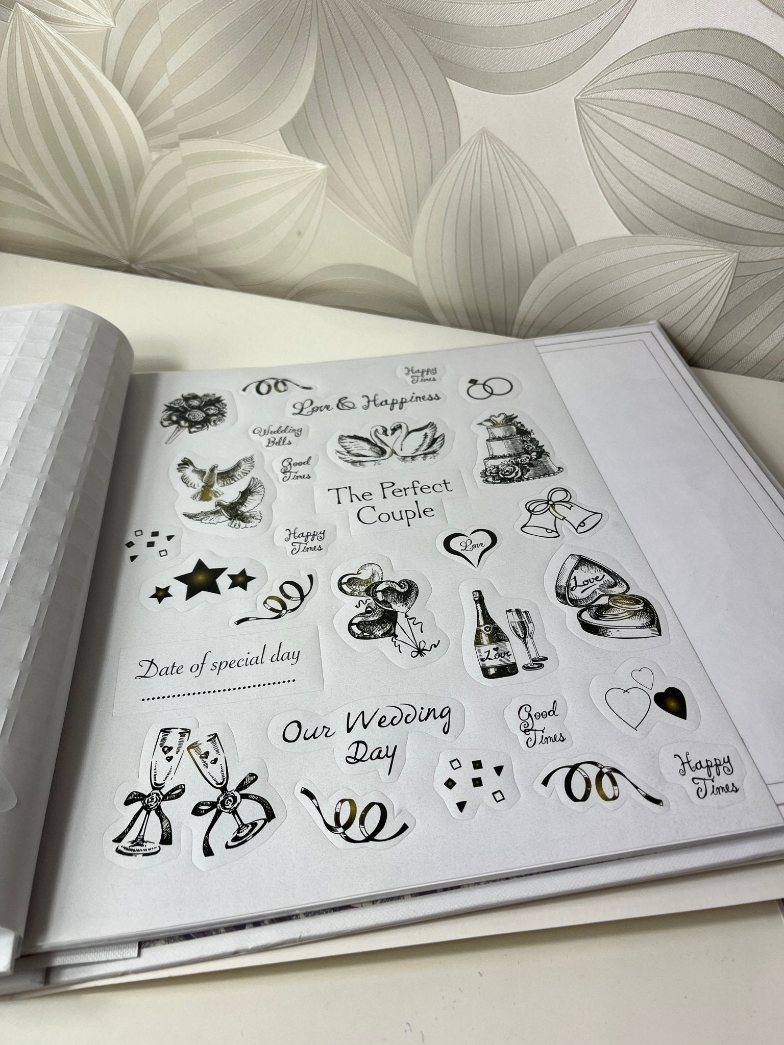 Vestuvių albumas „My Wedding Memories“ - Daiktų atokvėpis