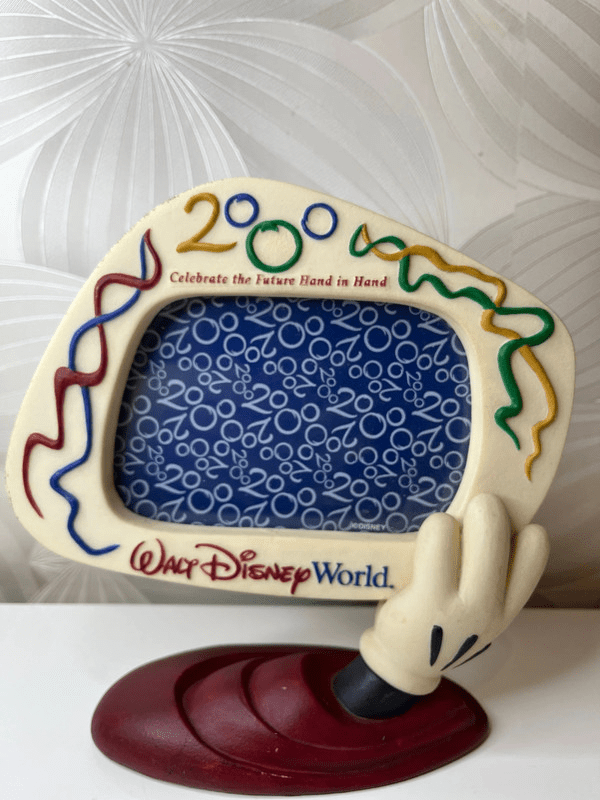 Vintažinis jubiliejinis „Disney“ 2000 - ųjų metų nuotraukų rėmelis - Daiktų atokvėpis