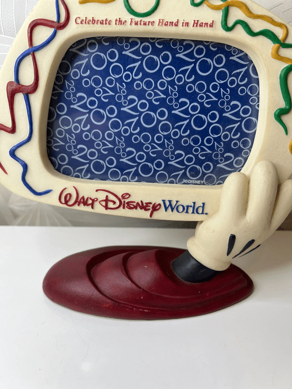 Vintažinis jubiliejinis „Disney“ 2000 - ųjų metų nuotraukų rėmelis - Daiktų atokvėpis