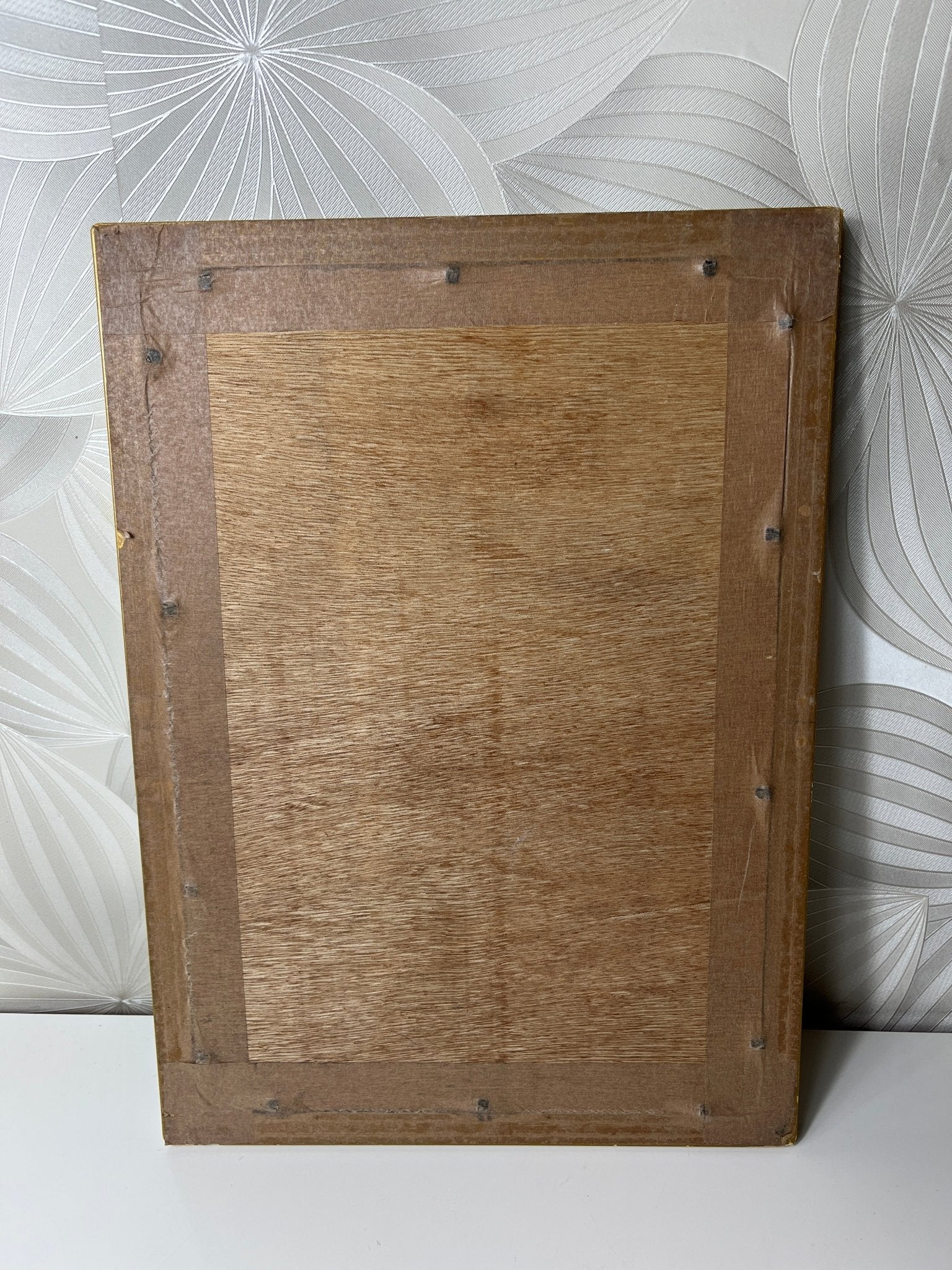 Vintažinis siuvinėtas paveikslas „Šv. Nikolajaus katedra“ - Daiktų atokvėpis