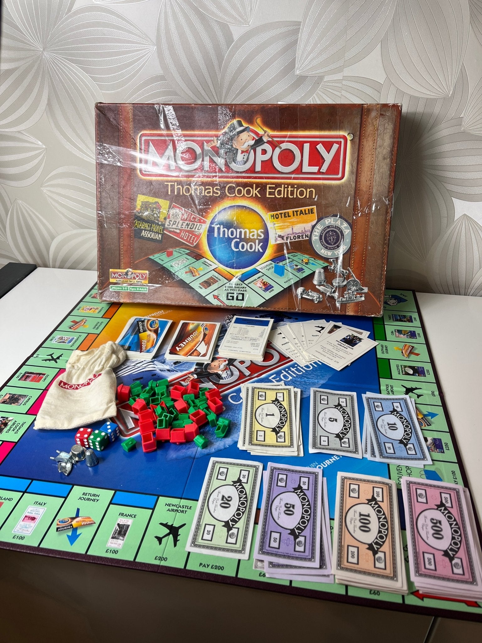 Vintažinis stalo žaidimas „Monopolis – Thomas Cook Edition“ - Daiktų atokvėpis