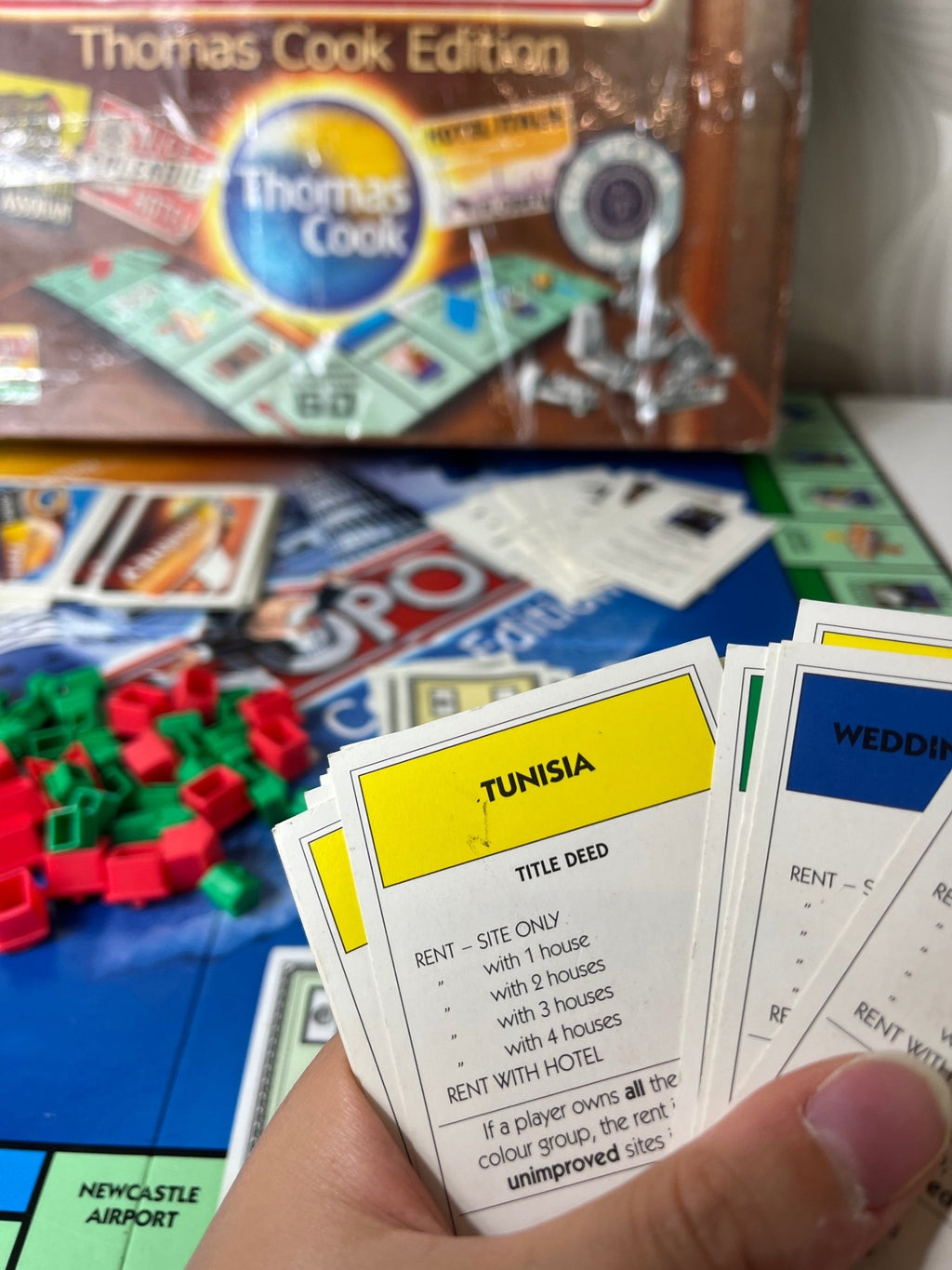 Vintažinis stalo žaidimas „Monopolis – Thomas Cook Edition“ - Daiktų atokvėpis